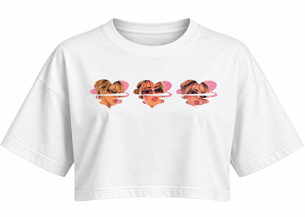 Crop Top Futttura Corazones