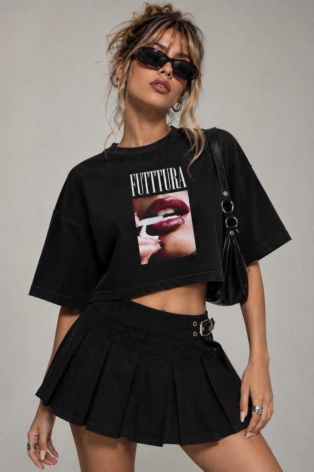 Crop Top Futttura Lips