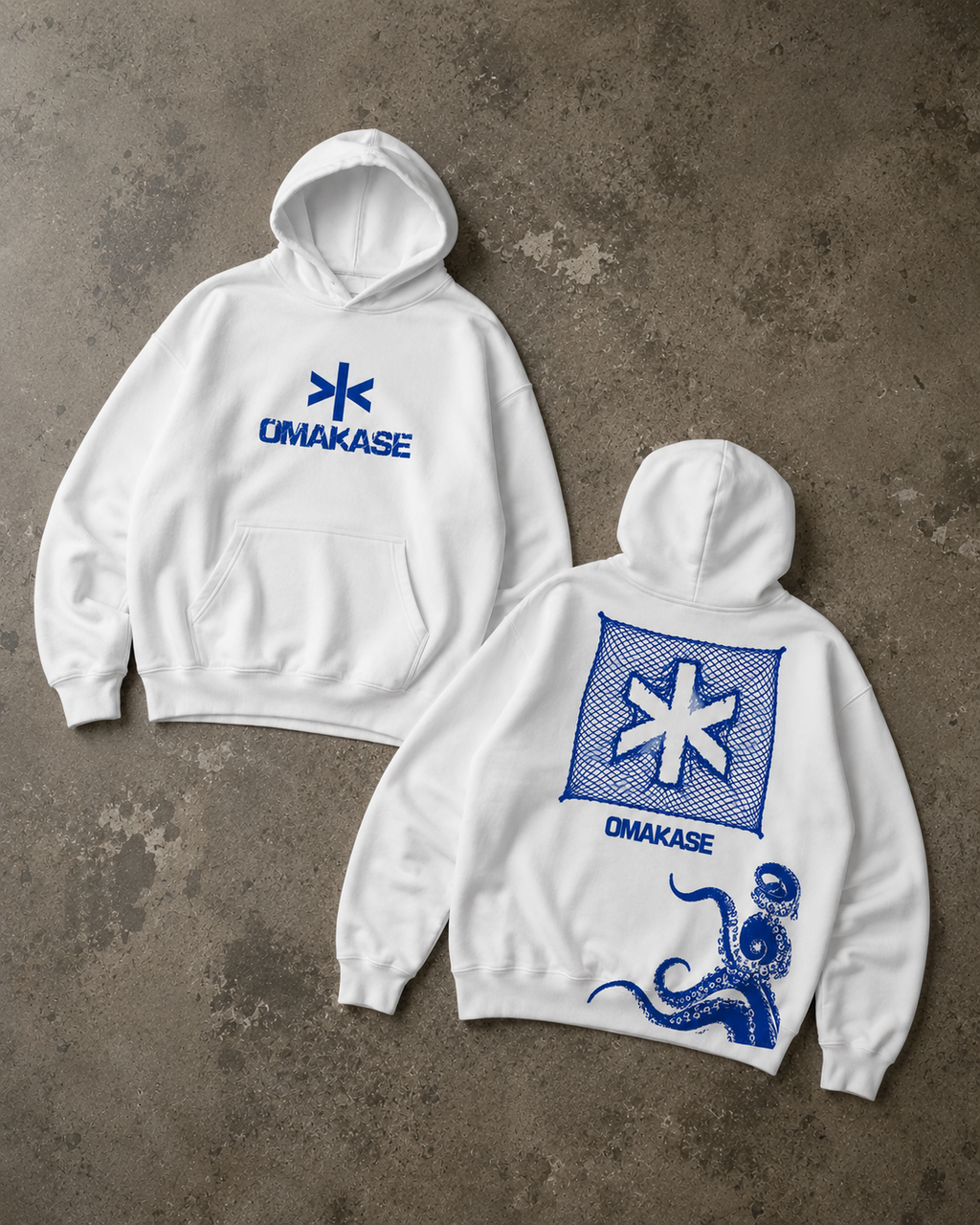 Hoodie Omakase Blanco