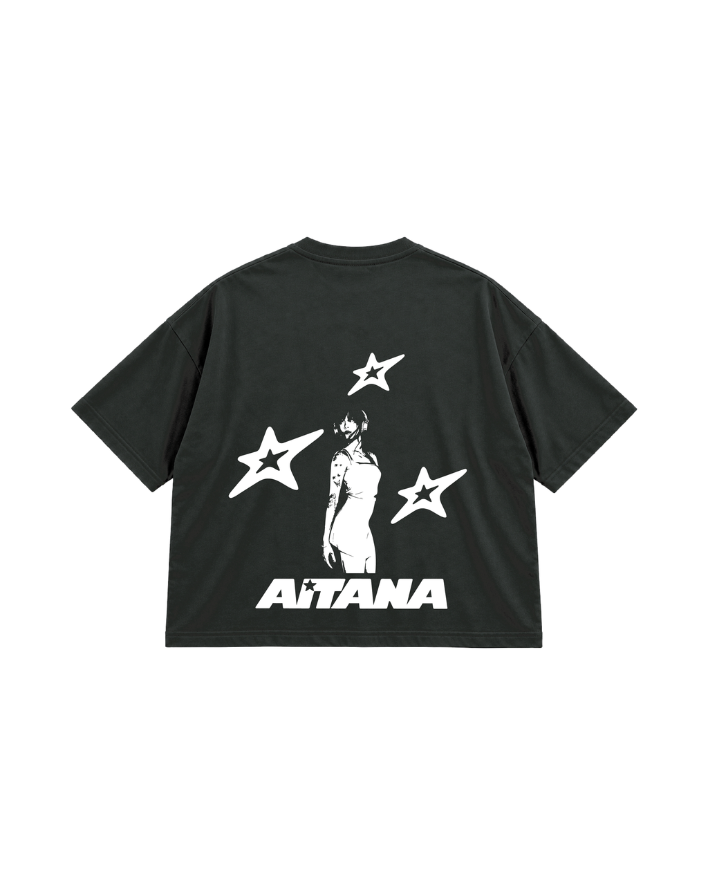 Camiseta Aitana Negra - espalda