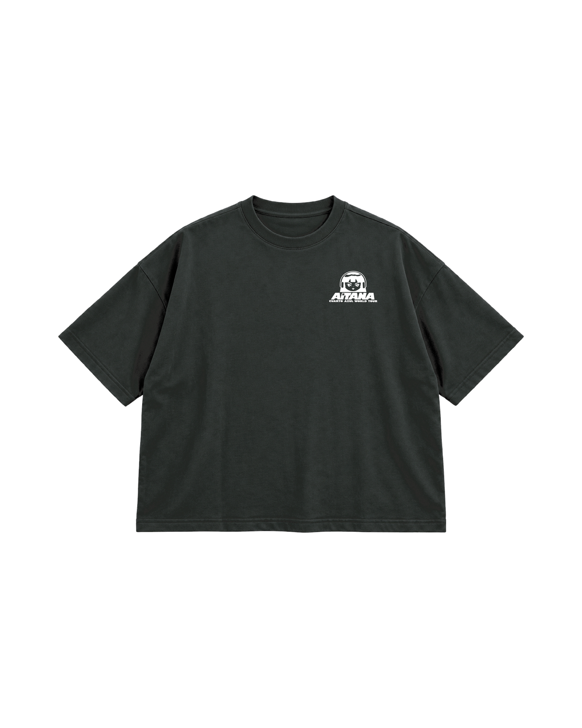 Camiseta Aitana Negra - frente