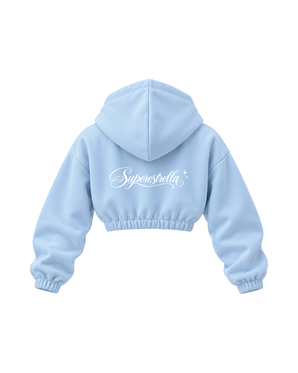 Chaqueta Superestrella Celeste - espalda