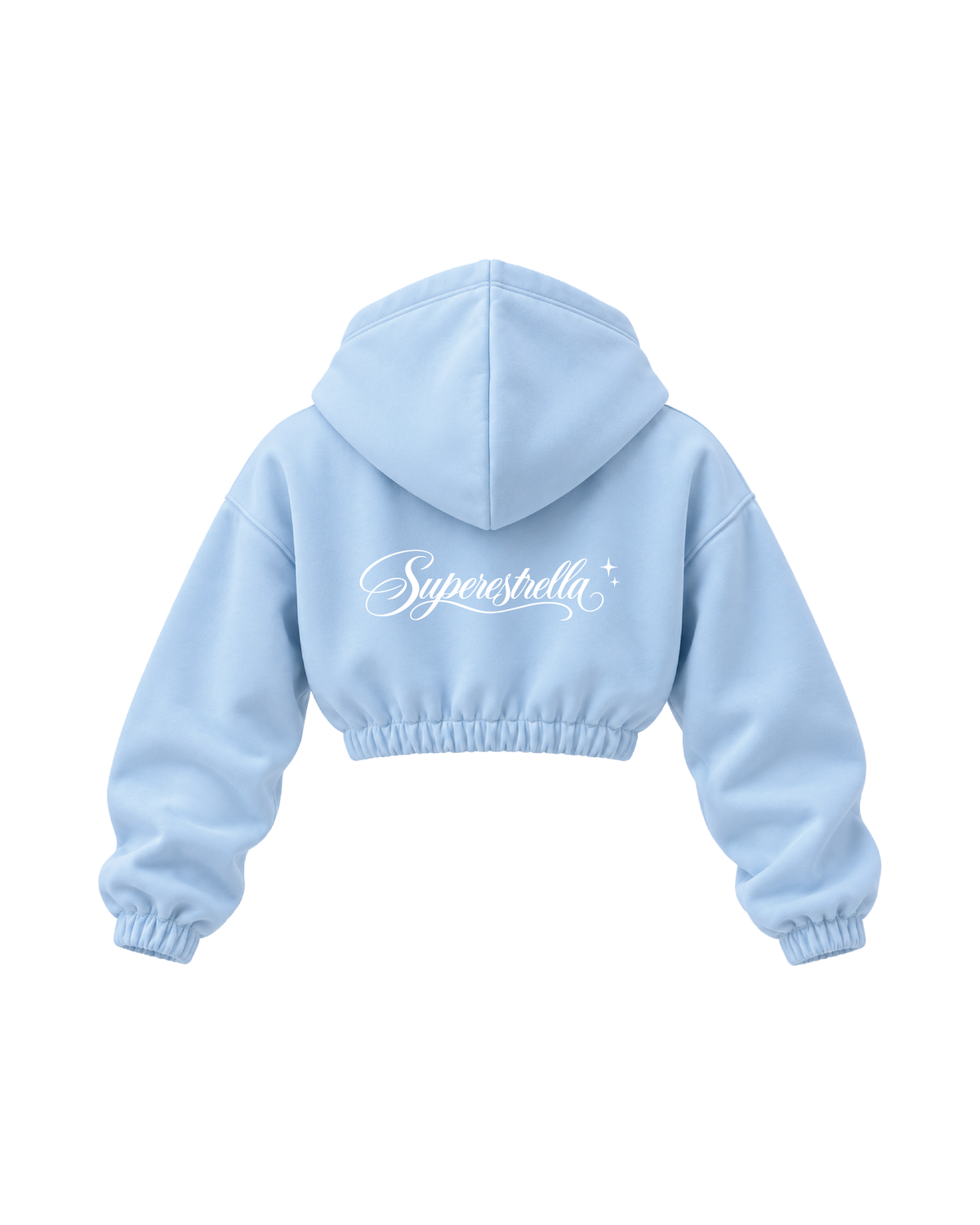 Chaqueta Superestrella Celeste - espalda